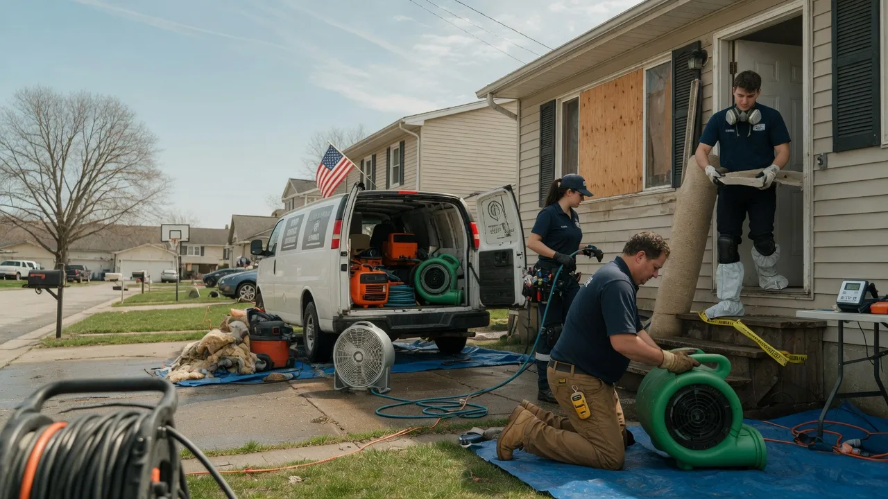Water Damage Restoration in Acton, MT near me